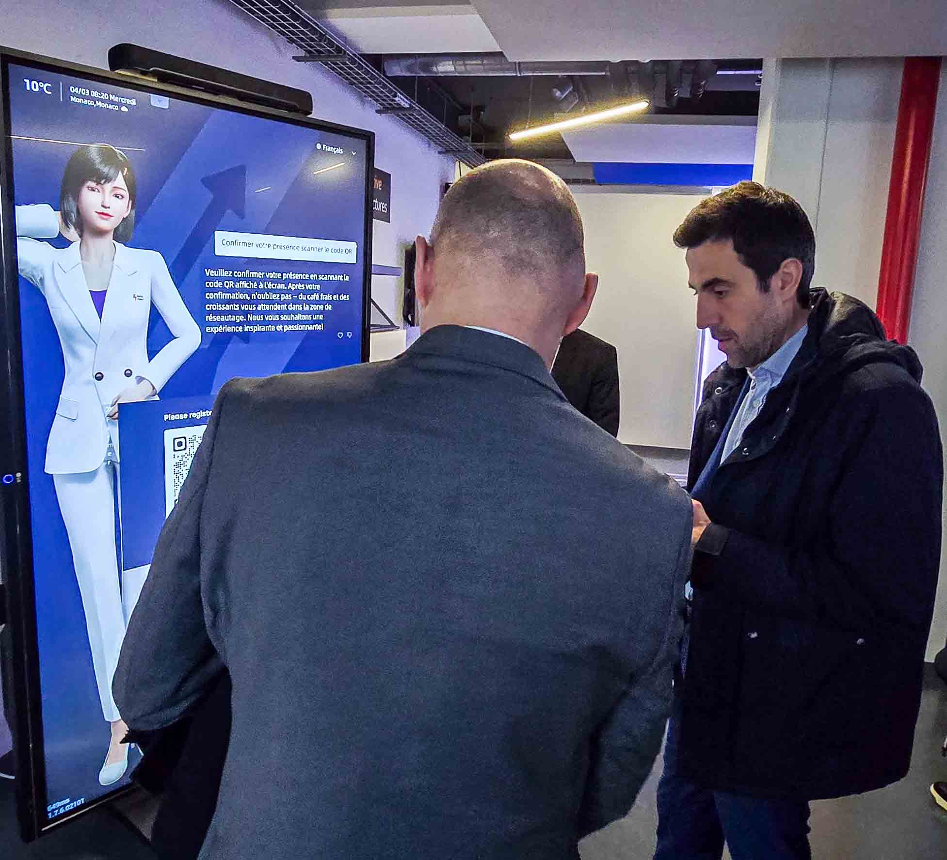 Accueil et orientation des visiteurs
